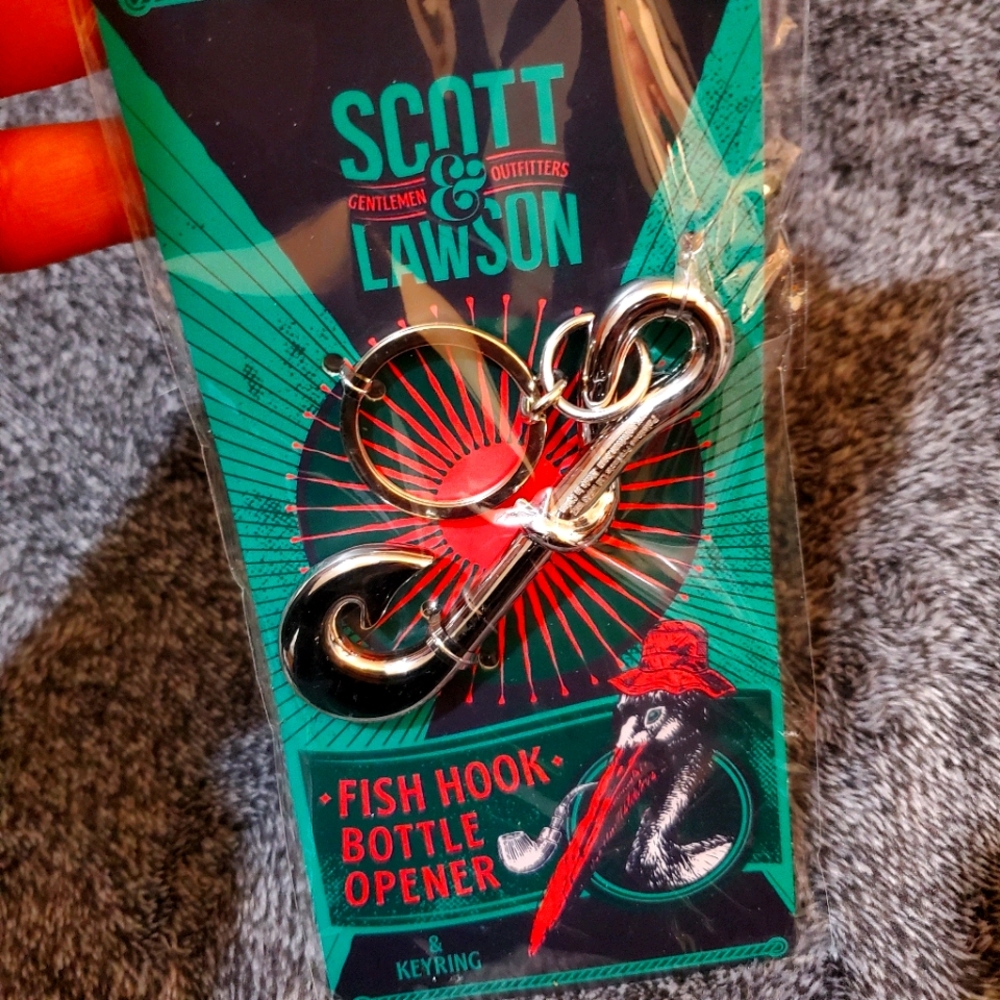 🐠🎣🐡 FISHHOOK Bottle Opener/keychain